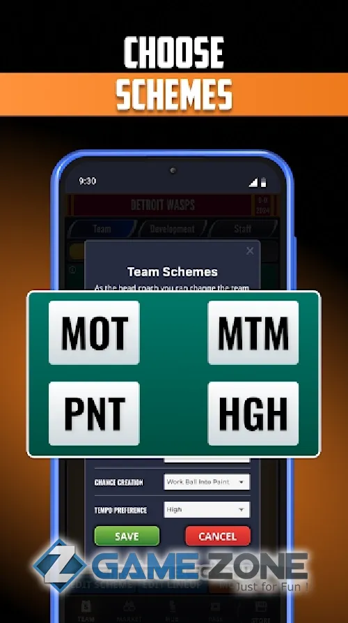 صورة من لعبة Ultimate Basketball General Manager Sport Sim