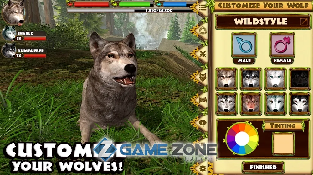 صورة من لعبة Ultimate Wolf Simulator