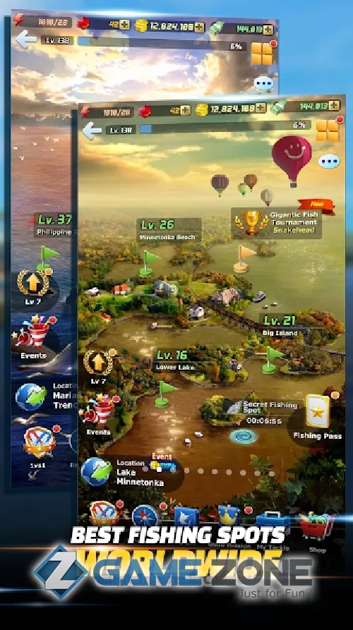 صورة من لعبة Ace Fishing: Wild Catch