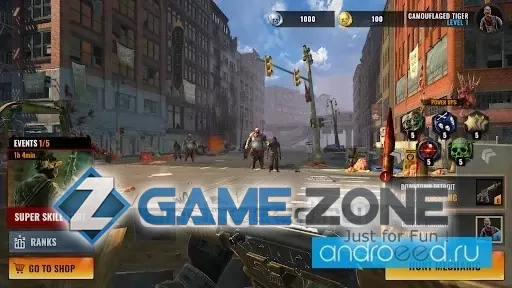 صورة من لعبة Undead Clash Zombie Games 3D