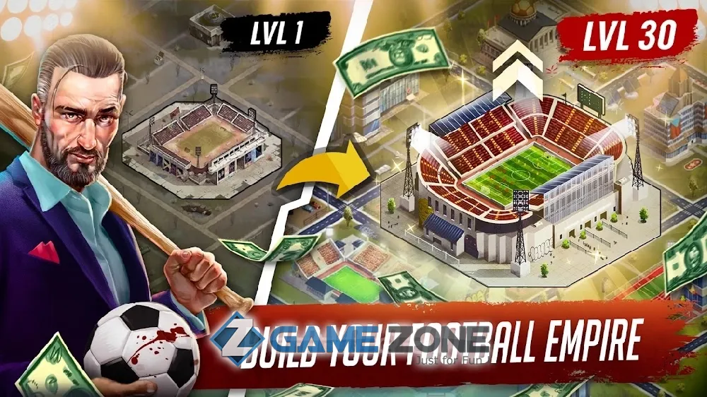 صورة من لعبة Underworld Football Manager 2