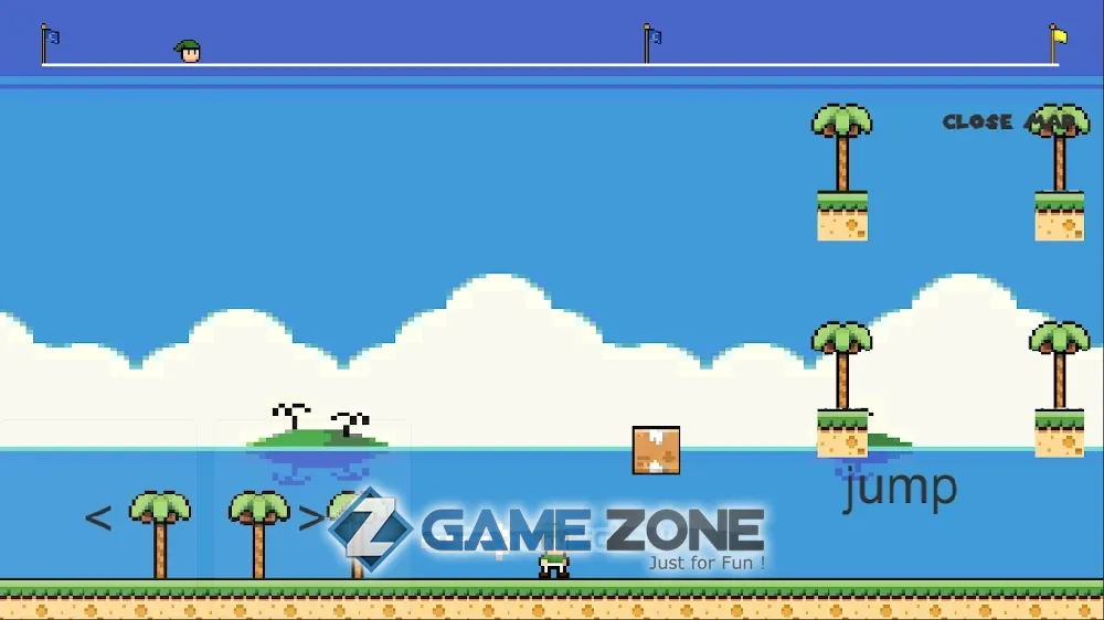 صورة من لعبة Unfair Rage Platformer