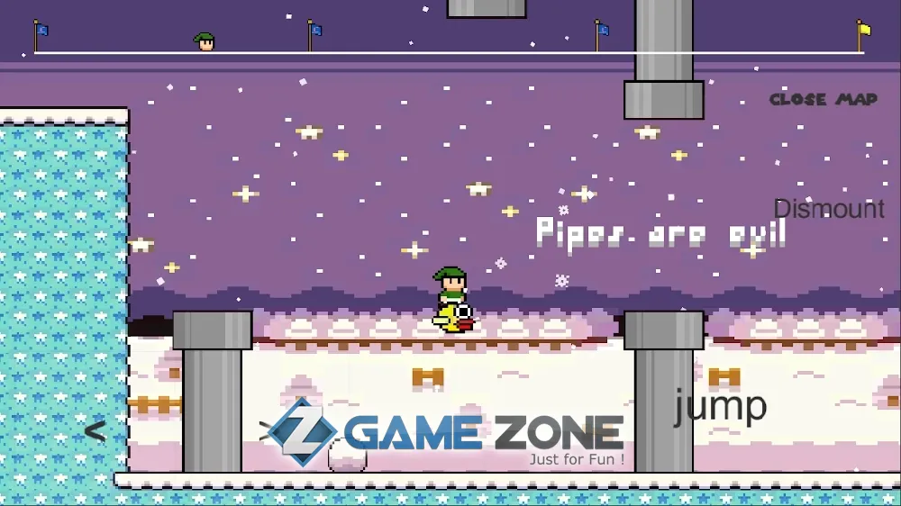 صورة من لعبة Unfair Rage Platformer