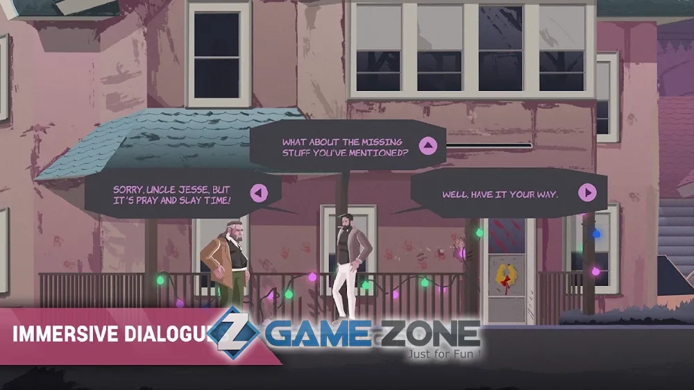 صورة من لعبة Unholy Society Point & Click Scary Mystery Game