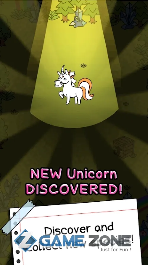 صورة من لعبة Unicorn Evolution