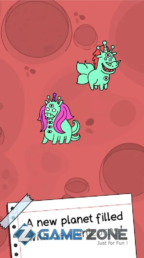 صورة من لعبة Unicorn Evolution
