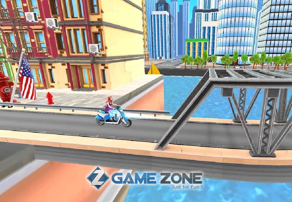 صورة من لعبة Uphill Rush New York