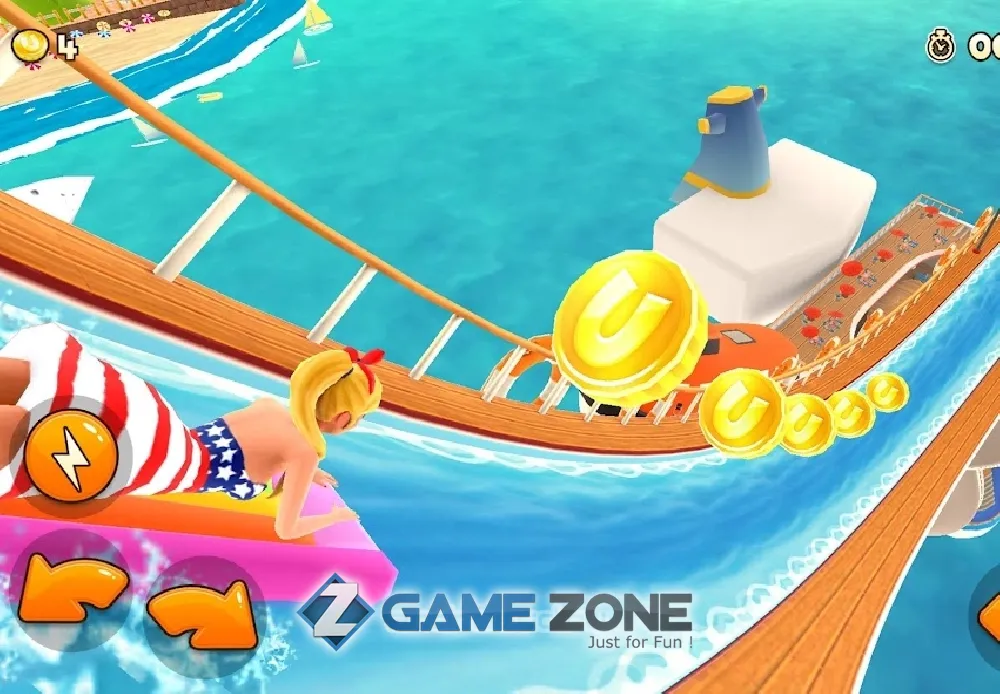 صورة من لعبة Uphill Rush Water Park Racing [Бесплатные покупки]