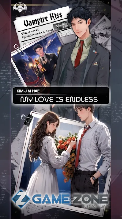 صورة من لعبة Vampire Kiss Love Story [Free Shopping]