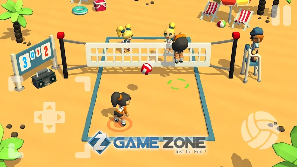 صورة من لعبة VBall