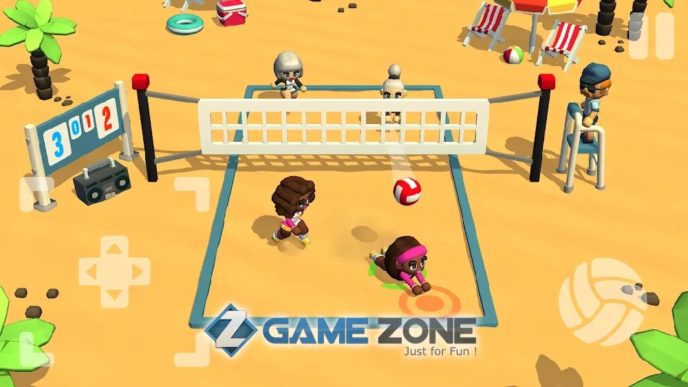 صورة من لعبة VBall