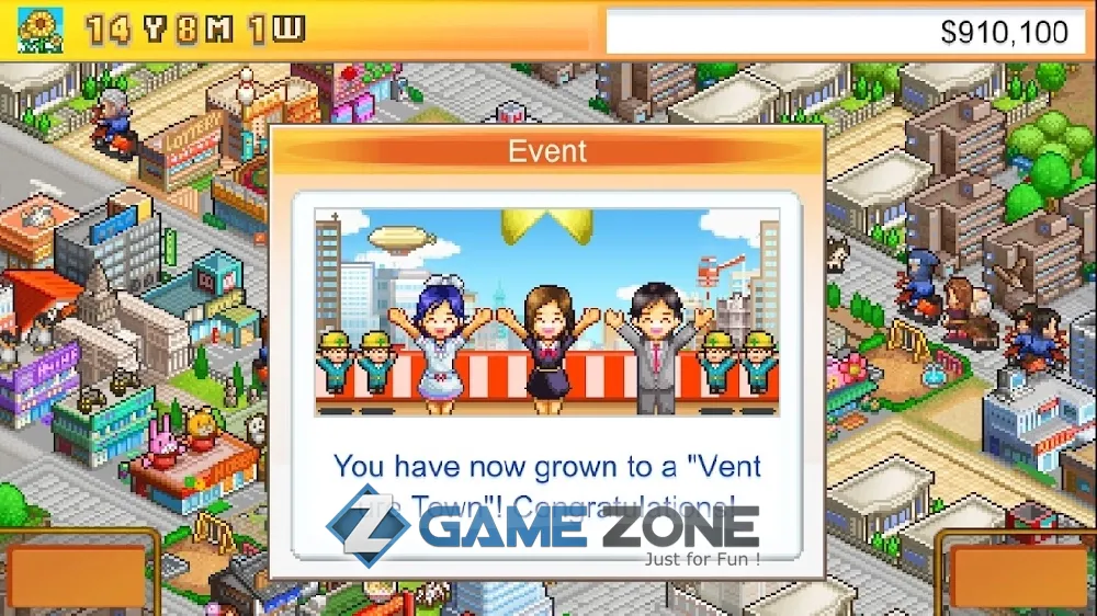 صورة من لعبة Venture Towns