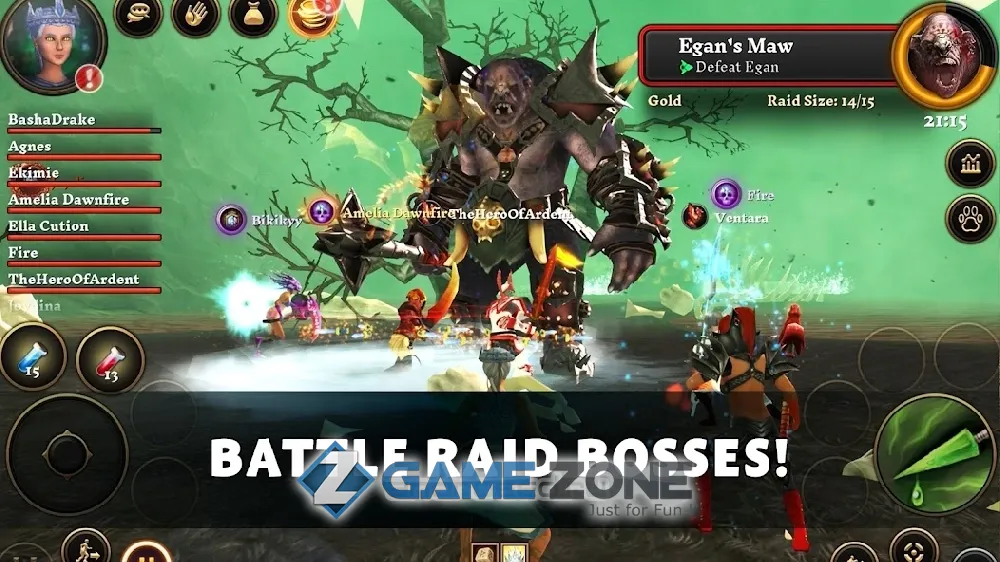 صورة من لعبة 3D MMO Villagers and Heroes