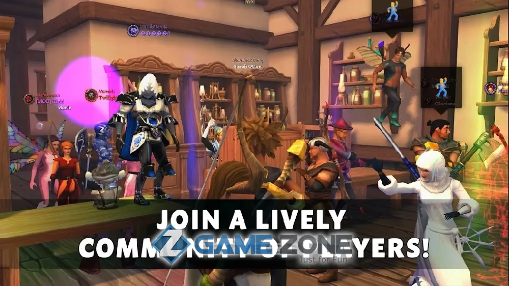 صورة من لعبة 3D MMO Villagers and Heroes