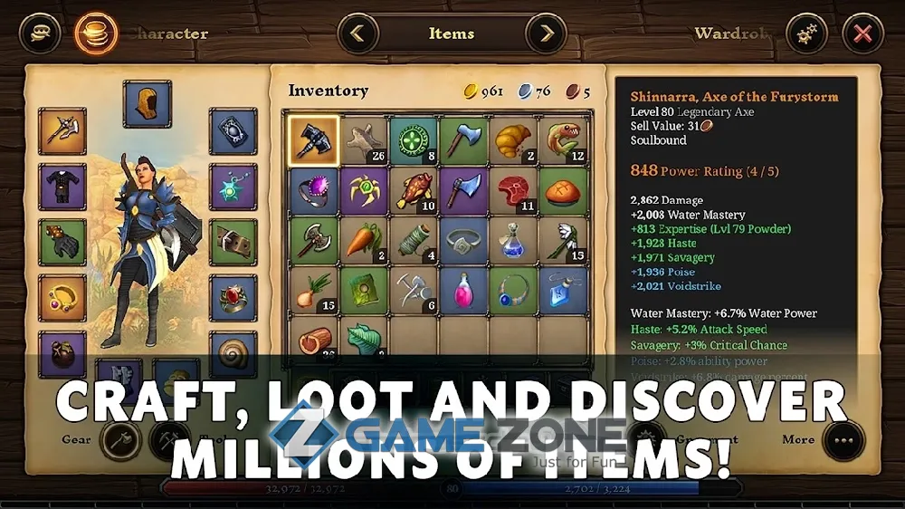 صورة من لعبة 3D MMO Villagers and Heroes