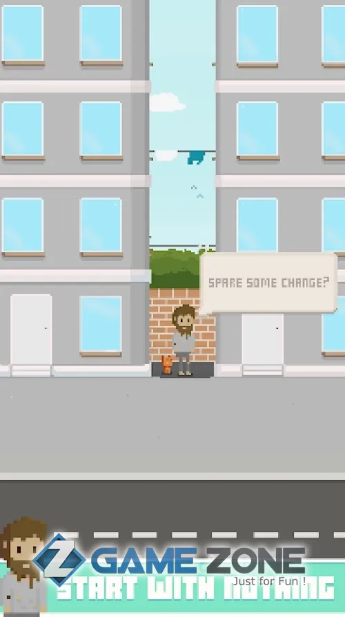 صورة من لعبة Virtual Beggar