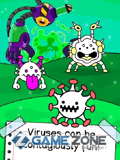 صورة من لعبة Virus Evolution [Много алмазов]