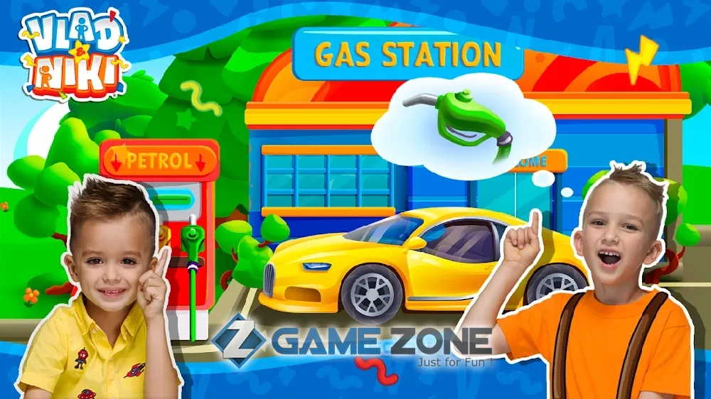 صورة من لعبة Vlad and Niki Car Service [Adfree]
