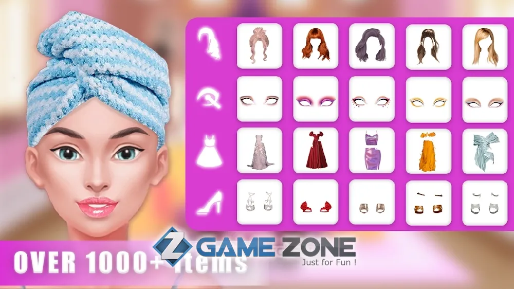 صورة من لعبة Vlinder Fashion Queen Dress Up [unlocked/Free Shopping]