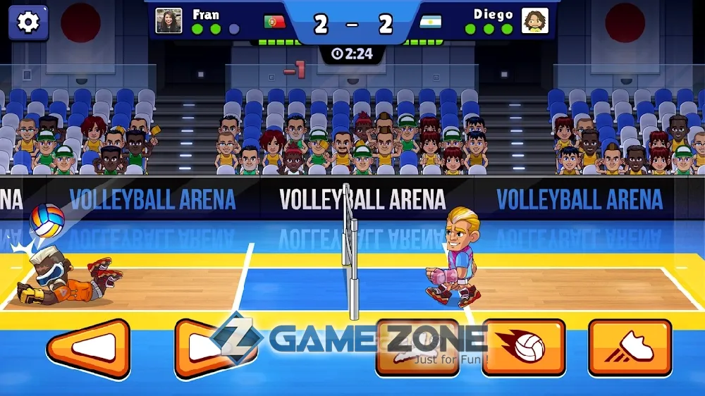 صورة من لعبة Volleyball Arena