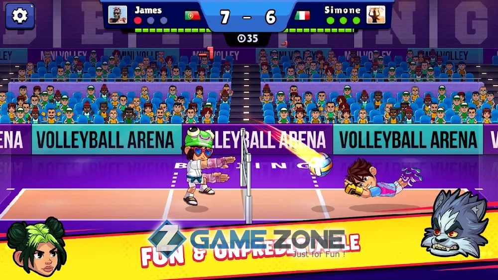 صورة من لعبة Volleyball Arena