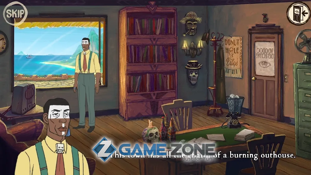 صورة من لعبة Voodoo Detective