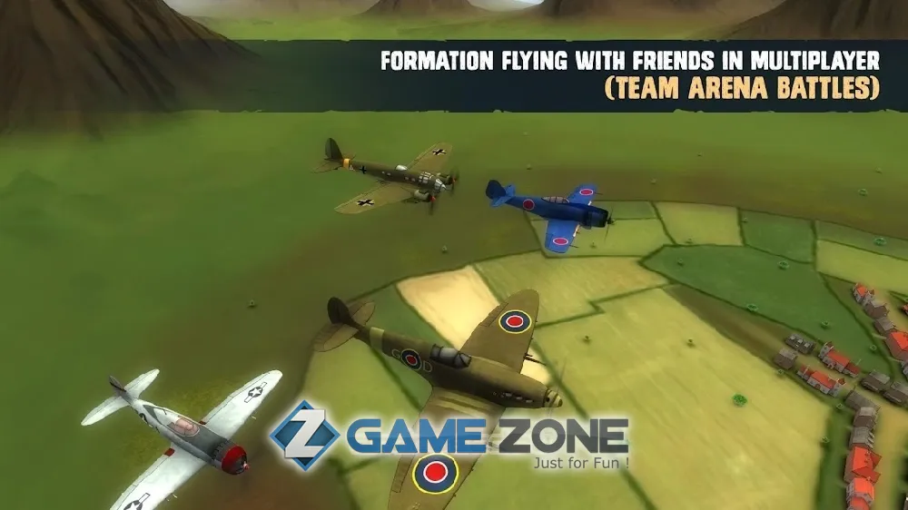 صورة من لعبة War Dogs : Ace Fighters of World War 2 [Unlocked/Много денег]