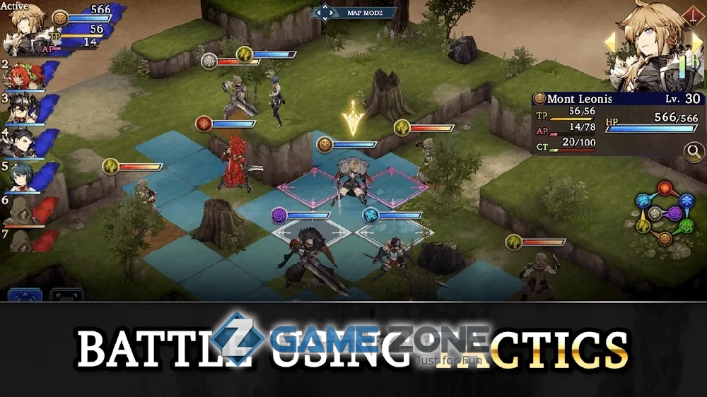 صورة من لعبة WAR OF THE VISIONS FFBE