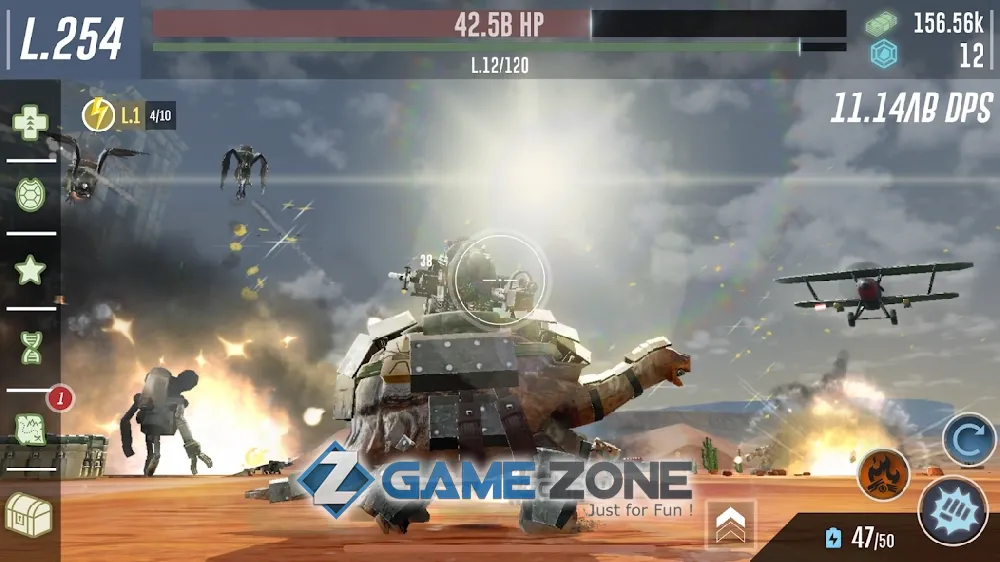 صورة من لعبة War Tortoise 2