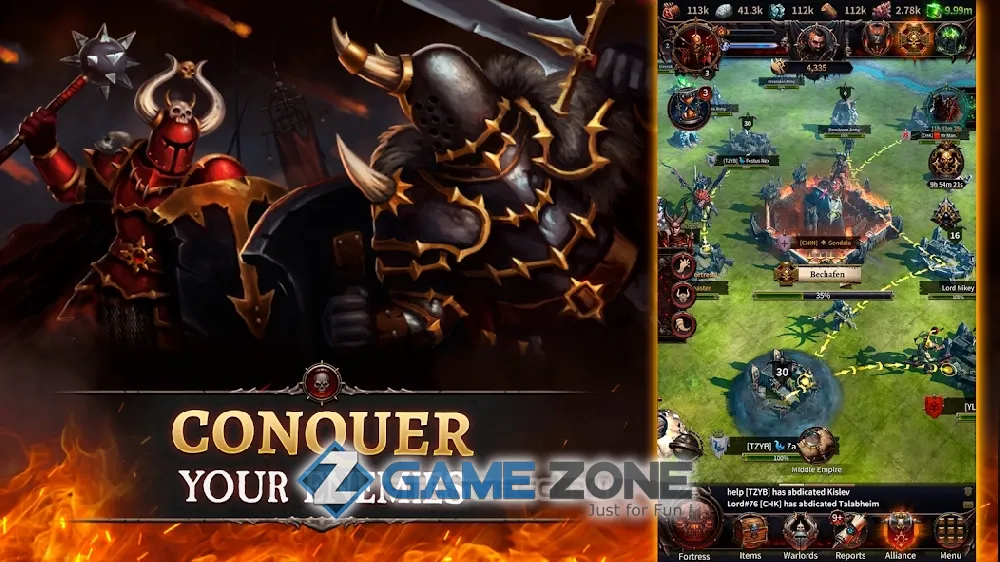 صورة من لعبة Warhammer: Chaos and Conquest - Build your Warband