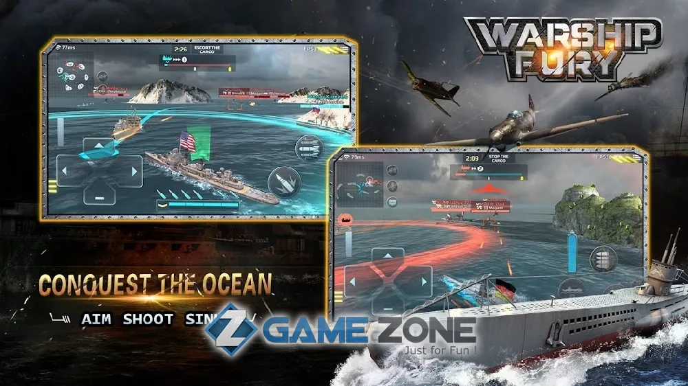 صورة من لعبة Warship Fury