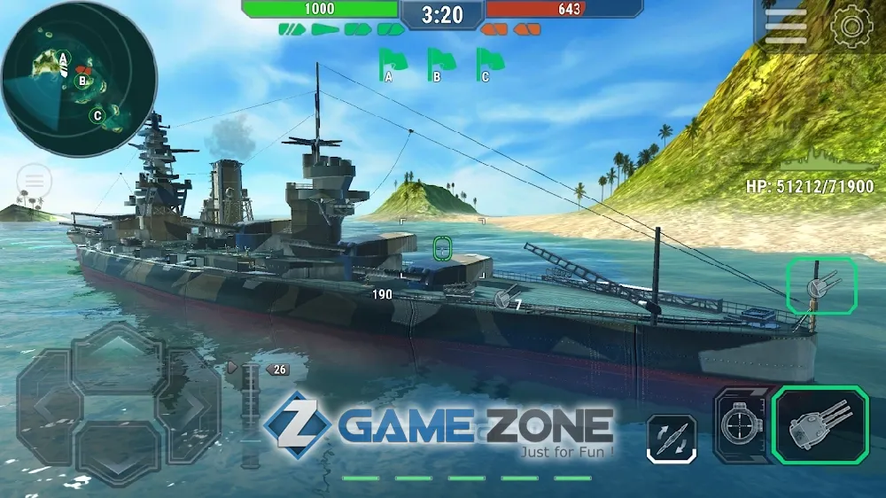 صورة من لعبة Warships Universe: Naval Battle