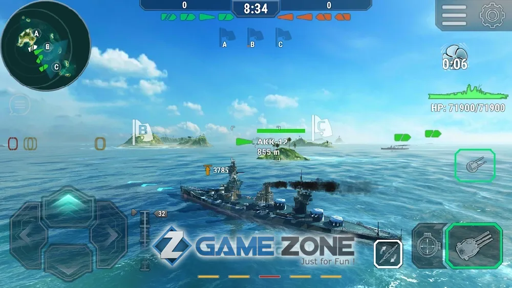 صورة من لعبة Warships Universe: Naval Battle