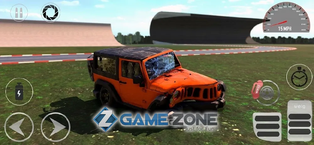 صورة من لعبة WDAMAGE Car Crash Engine [No Ads]