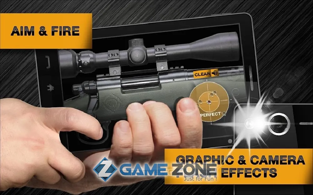 صورة من لعبة Weaphones Gun Sim Free Vol 1