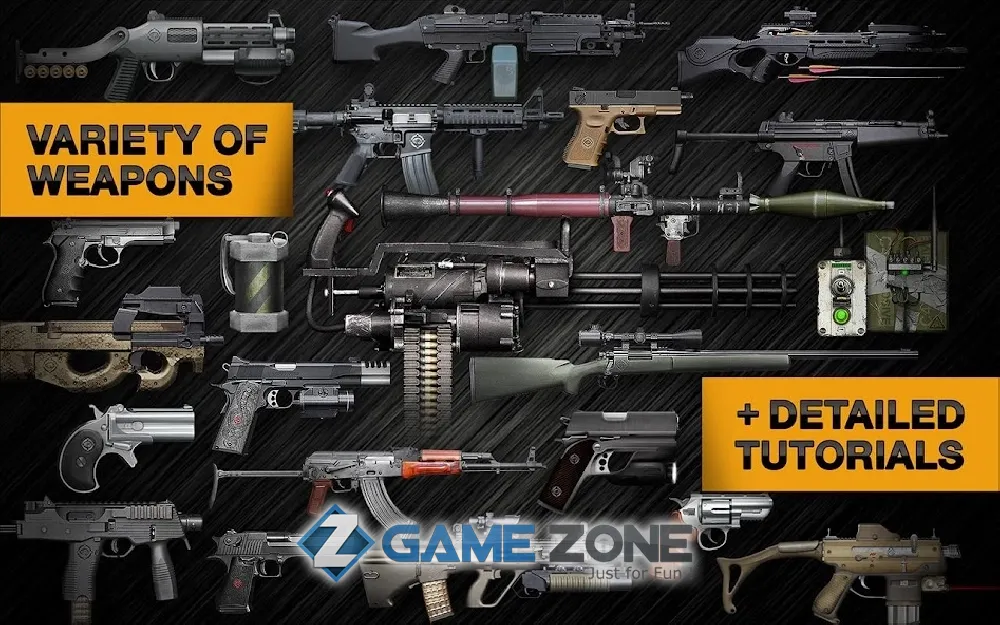 صورة من لعبة Weaphones Gun Sim Free Vol 1
