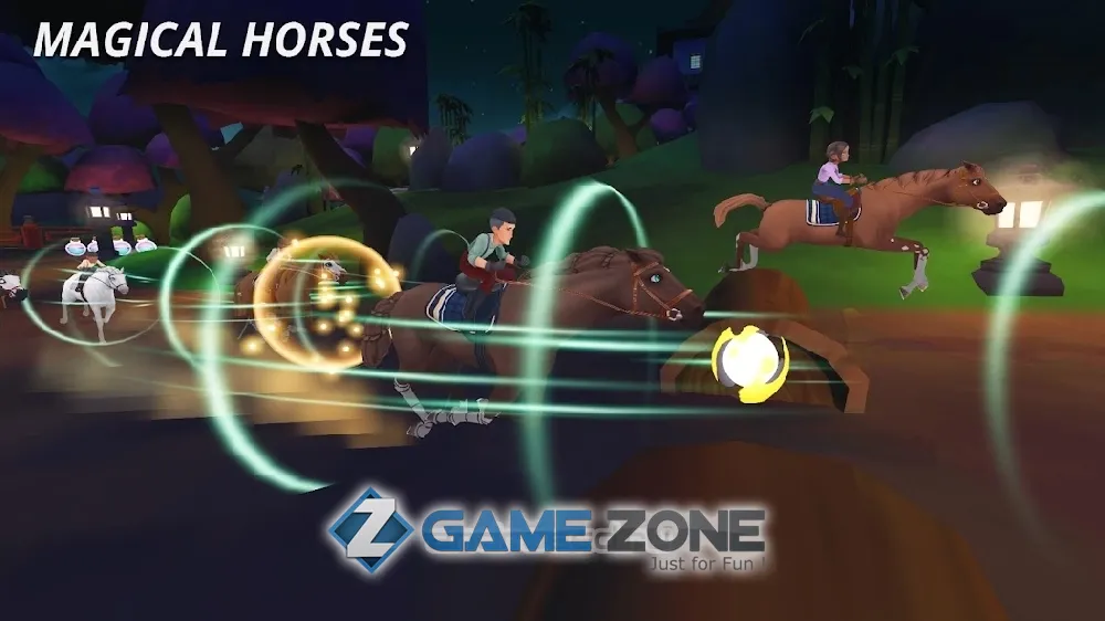 صورة من لعبة Wildshade fantasy horse races