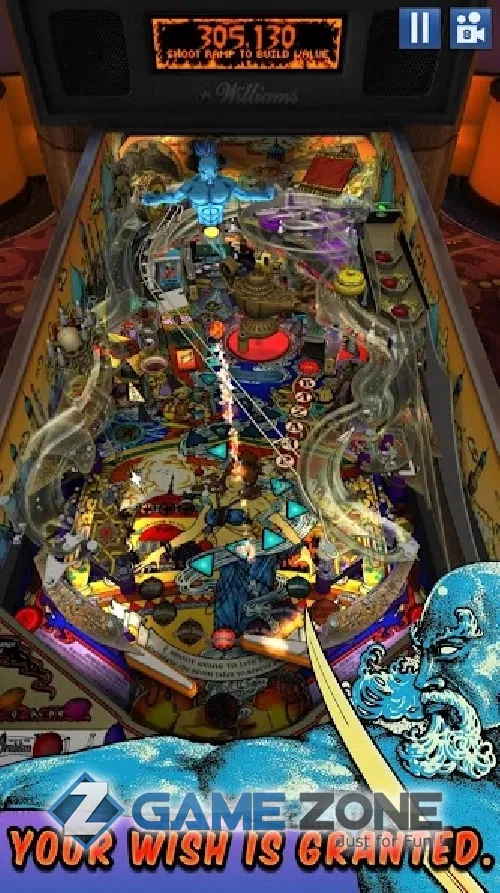 صورة من لعبة Williams Pinball