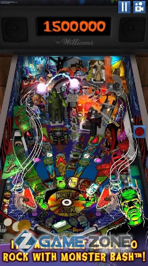 صورة من لعبة Williams Pinball