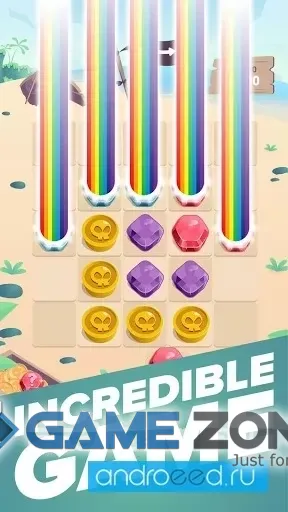 صورة من لعبة WindPi Gems Puzzle