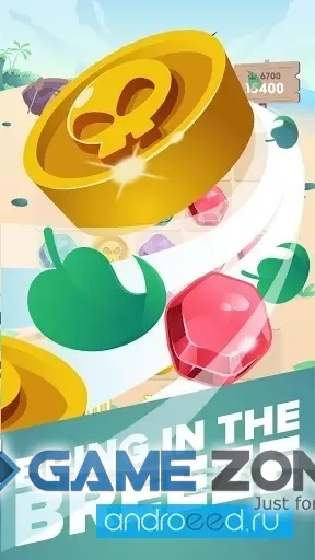 صورة من لعبة WindPi Gems Puzzle