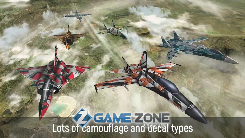 صورة من لعبة Wings of War: Modern Warplanes