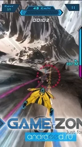 صورة من لعبة Wingsuit Flying [Много денег]