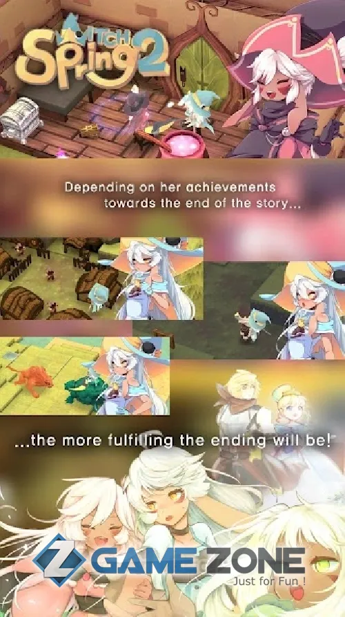 صورة من لعبة WitchSpring2