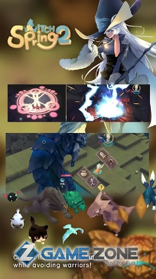 صورة من لعبة WitchSpring2