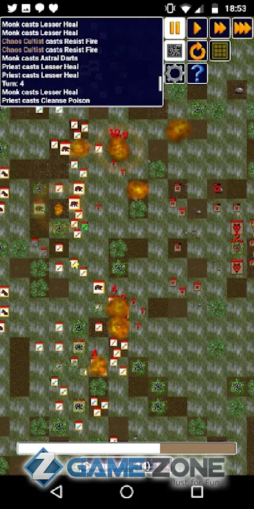 صورة من لعبة Wizard Warfare