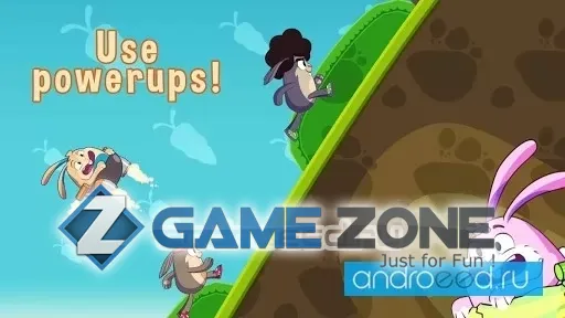 صورة من لعبة Wok Rabbit - Coin Chase! [Много денег]