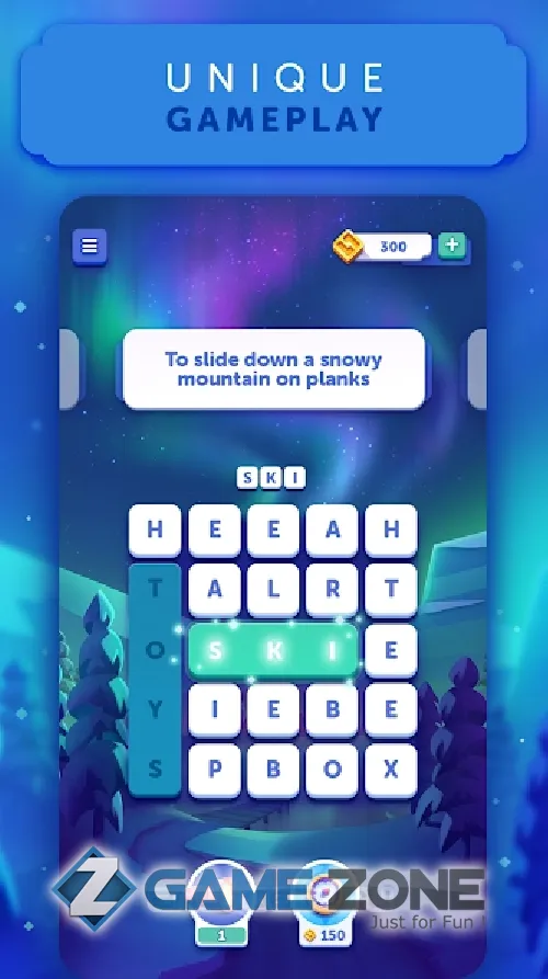 صورة من لعبة Word Lanes Relaxing Puzzles [много бонусов]