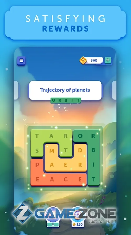 صورة من لعبة Word Lanes Relaxing Puzzles [много бонусов]