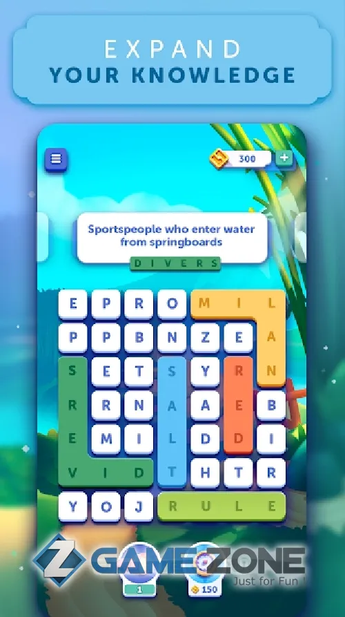 صورة من لعبة Word Lanes Relaxing Puzzles [много бонусов]
